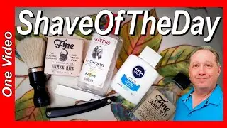 Your Sunday Shave Of The Day using Fine Snake Bite Classic