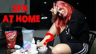 Sfx MAKEUP con productos encontrados en casa!! 🎃PARTE 1
