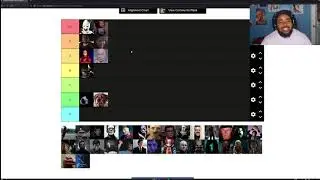 Horror Movie Villains Tier-list