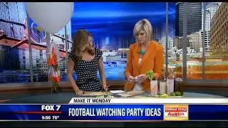 Make it Monday: Football watching party ideas