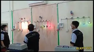 Cara Menghidupkan Lampu Menggunakan Sensor Cahaya dan Timer Secara Flip Flop | Timer Omron H3CR