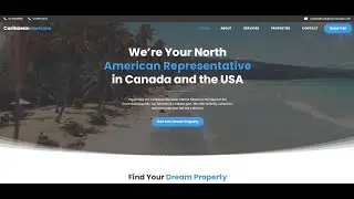 Unveiling Caribbean Horizons' Tropical Transformation &mdash; A Custom Wix Web Design by 10com!