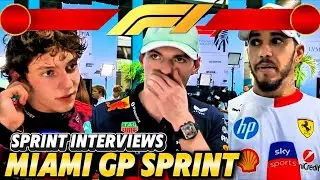 Post Sprint Interviews With Drivers & Team Principals.. Miami GP 2025