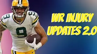 WR INJURIES PT. 2: CHRISTIAN WATSON, TEE HIGGINS, COOPER KUPP | NFL | FANTASY FOOTBALL 2024 | 47