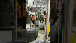 Piblic transport. Общественный транспорт. #publictransport