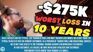 -275K BIGGEST RED DAY EVER 🥵 | Ross Cameron