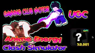 ROBLOX  Anime Energy Clash Simulator Развиваем персонажа, проходим локи, копаем рекрутов (пет) !!