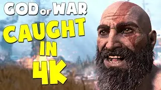 CAUGHT IN 4K | God of War Funny Moments Gameplay (2022)