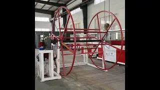 Large-Scale Winding Machine for COD Pipe | Heavy-Duty Pipe Coiling Equipment