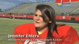 Female Kicker - Oklahoma High School Football