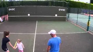 Tennis Exercises For 3 to 4 Year Olds - with Karl Stowell