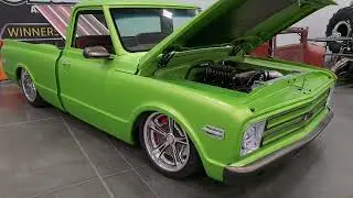 Chevy C10 Custom Truck at Coastal Virginia Auto Show Dreamgoatinc Hot Rod and Classic Cars