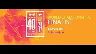 Clovis High School Varsity Winter Guard WGI Semifinals 2017