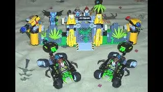 Lego Chima Lavertus' Outland Base Assault Brick Film One Take