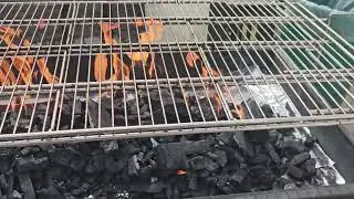 Lighten up the char grill