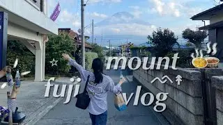 visit mount fuji with me ᨒ↟| fuji-san view, famous lawson, gachapon