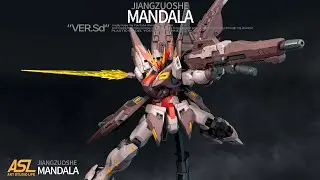 [ASMR Build] Mandala Model by Jiangzuoshe &ndash; Fast Assembly & Relaxing Sounds