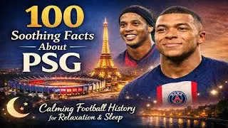 100 Soothing Facts About PSG  Calming Football History for Relaxation & Sleep 🔵🔴