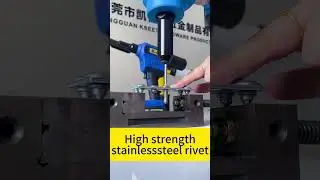 SZENT-450 electric powered riveter riveting for interlock rivet ,#riveter#kseet rivet