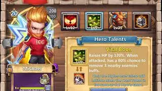 800K Might Hero Altar Review (2/4) | The Heroes | Castle Clash