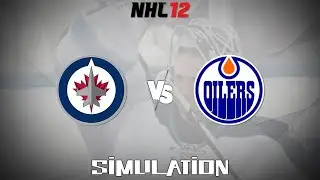 NHL 12 (2011) - Winnipeg Jets vs Edmonton Oilers [Gameplay Simulation]