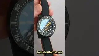 Squale Watches T-183 Forged Carbon Orange (T183AFCOR.RLOR) #watch #watches #squale #uhr #uhren
