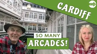 Cardiff  trip to see the arcades Capital city of Wales Beautiful architecture on a fun day out
