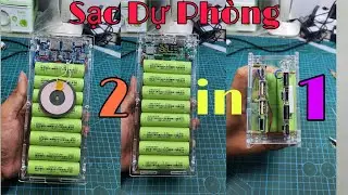 Sạc Dự Phòng 40.000mAh QC 3.0 kết hợp SẠC KHÔNG DÂY Pin GZ 2600. Phá Channel