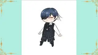 🍬 Chibi Black Butler - Ciel Phantomhive ♟️ [Speedpaint/Paint Tool Sai]