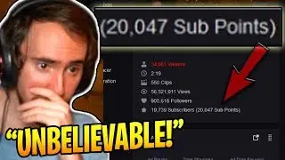 Asmongold In DISBELIEF Reaching New HIGHEST Sub Count EVER! (WoW Classic Funny Moments #18)