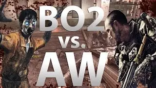 Black Ops 2 Zombies VS. Advanced Warfare Exo Zombies (Call of Duty Zombies)