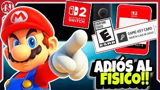Switch 2 M4TAR&Aacute; el FORMATO F&Iacute;SICO en los Videojuegos?