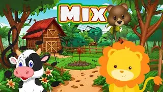 Kids Music | Animal Adventures Mix: Oliver's Great Adventure, Farmyard Fun, Animal Friends Rap 🐾🎶
