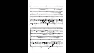 Saint-Saens: Septet for Trumpet, Strings and Piano in E-flat major (score)