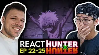 HUNTER404 INTRODUCED ME TO THE ZOLDIK FAMILY (Hunter x Hunter episodes 22-25)