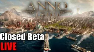 🔴Anno 1800 Closed Beta Gameplay Livestream Deutsch German