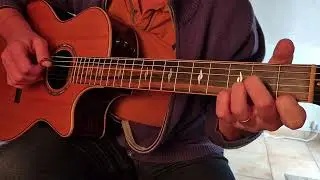 La Fanette. Jacques Brel. Fingerstyle guitare