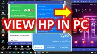 Manampilkan Layar HP ke PC Laptop dengan Vysor