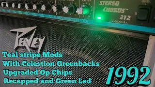 1992 Peavey Stereo chorus and Bandit upgraded 