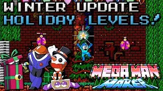 The Christmas Update Was A Blast! 🎄 | Mega Man Maker