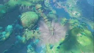 Ruin Golem in Devantaka Mountain activated
