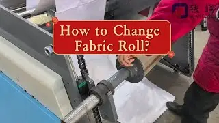 Roll Change Process on PP Woven Bag Top Hemming Conversion Line &ndash; Electric Feeding & Splice