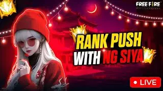 Free Fire Live + Team Code 🔴 Gold To Grandmaster Rank Push #freefirelive