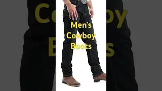 How to wear Brown Cowboy Boots - Casual VS. Smart Style ✨️ #cowboyboots  #menswear #mensfashion