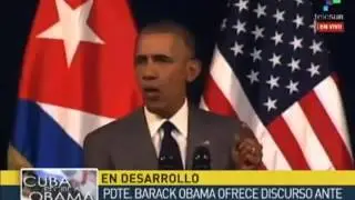 Discurso de Obama a los cubanos