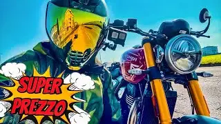 PROVA TRIUMPH SPEED 400 COMPRATELA AD OCCHI CHIUSI !