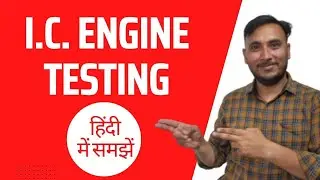 SSC JE IMPORATANT TOPIC IC Engine testing