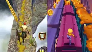 Temple Run vs Subway Surfers Gameplay | Ultimate Speed Challenge | Epic Mobile Game Battle 2025