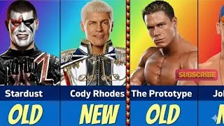 wwe wrestler name | old vs new | episode 28
