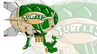 Procreate Speed Painting - TMNT Turtle Blimp Toy